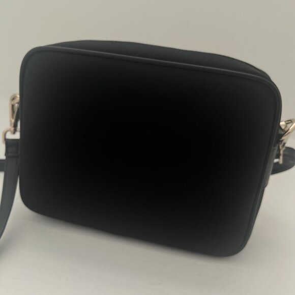 Arden Cove Crissy Full Crossbody with Classic Clasps Strap, Color Black and Gold - Picture 2 of 12